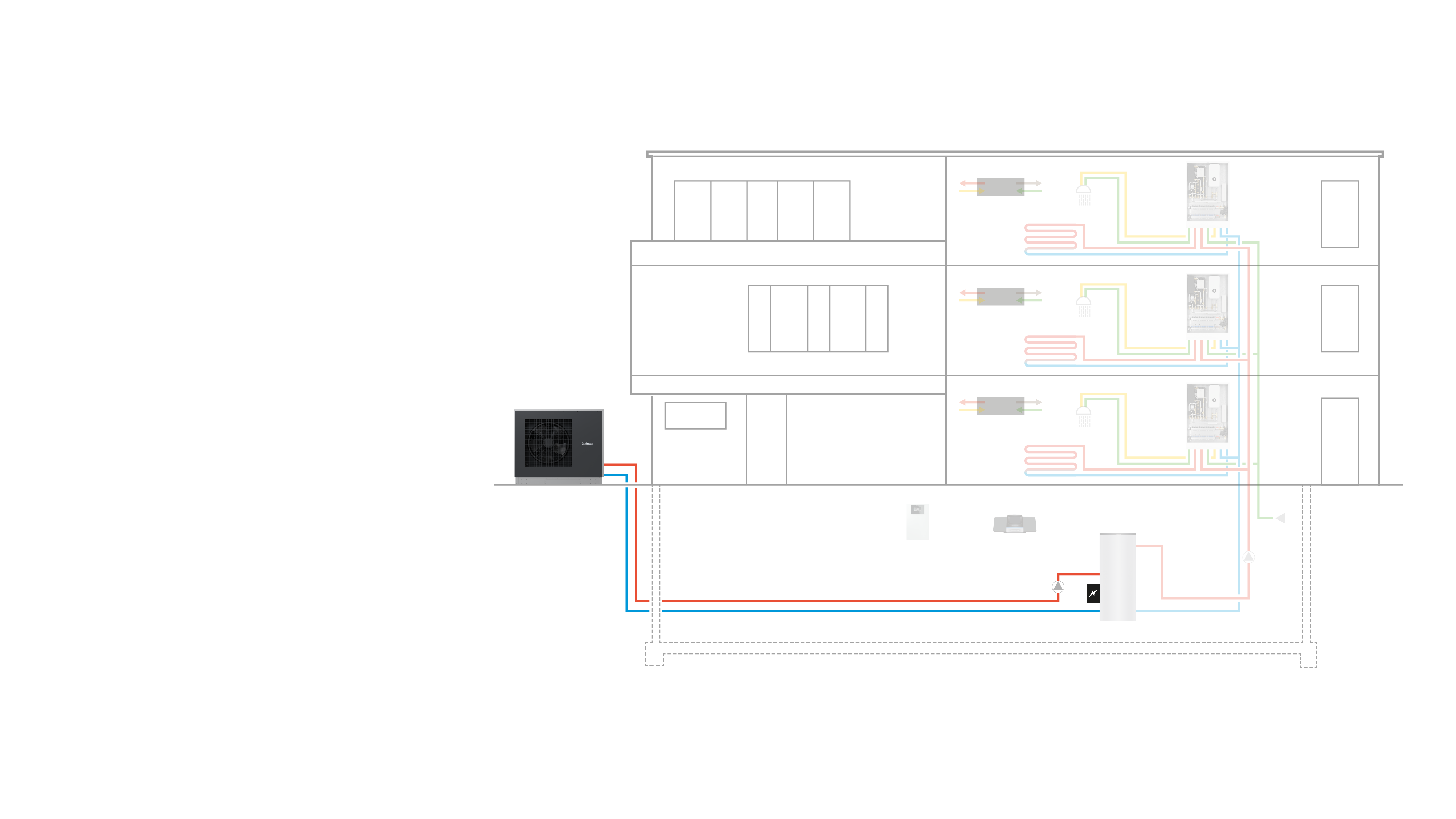 System new build an modernization apartment building